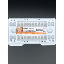 NOBLE SERİES METAL SLOTLU CERAMİC BRACKET 0.18 ROTH
